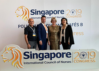 Tuvimos una exitosa participación en el “International Council of Nurses 2019”