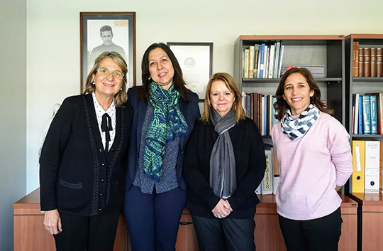 visita autoridades universidad austral argentina directoras web