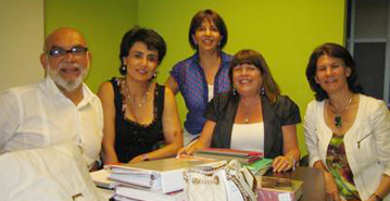 Directorio: Juan Vielma C., Sara Barrios C., Cecilia Latrach A., Paz Soto F. y Ana María Vásquez A.