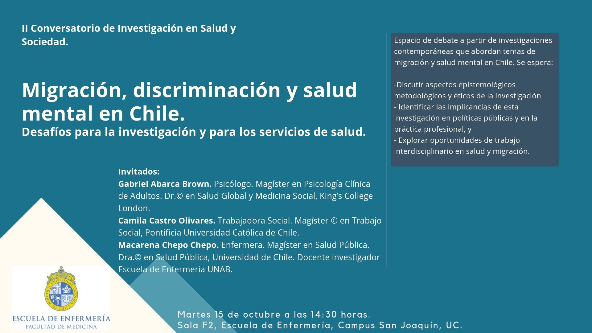 migración,discriminación, y salud mental en chile